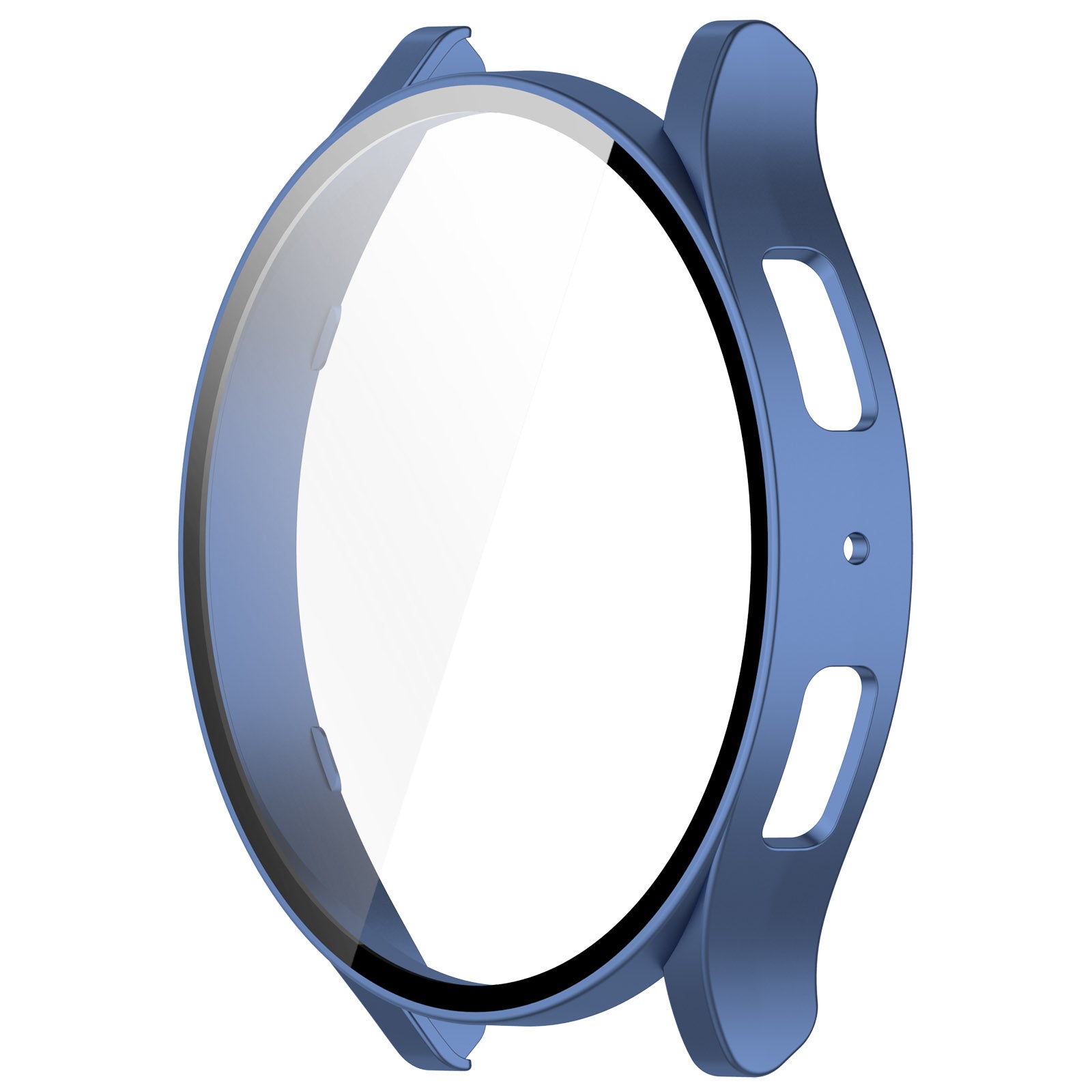 For Samsung Galaxy Watch6 44mm PC Watch Case Protective Frame with Built-in Tempered Glass Film For Samsung Galaxy Watch6 44mm PC Watch Case Protective Frame with Built-in Tempered Glass Film